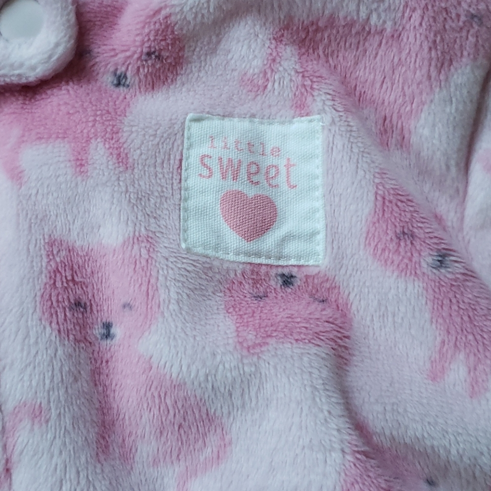 Cute 🐱 fleece footed snowsuit - Picture 2 of 5
